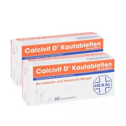 CALCIVIT D žuvacie tablety, 120 kapsúl