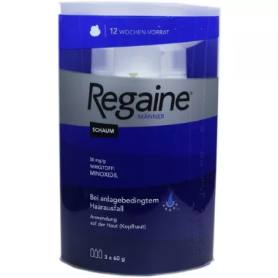 REGAINE Pánska pena 50 mg/g, 3x60 ml