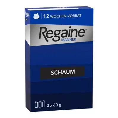 Regaine Pena pre mužov 5%, 3X60 ml Regaine Pena pre mužov 5%, 3X60 ml