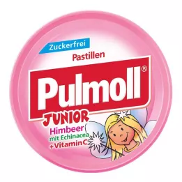 PULMOLL Junior sladká malina s echinaceou + vitamín C, 50 g