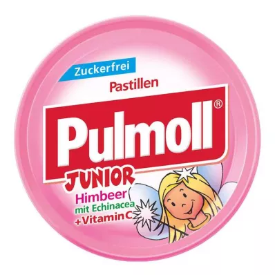 Pulmoll Junior malina s echinaceou bez cukroviniek, 50 g