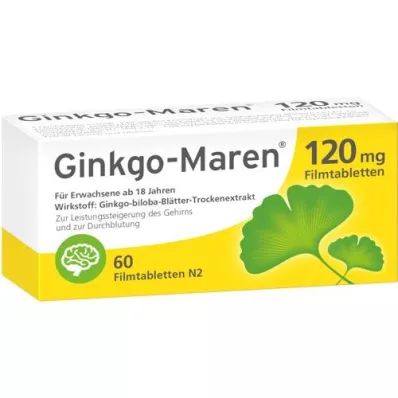 GINKGO-MAREN 120 mg filmom obalené tablety, 60 ks