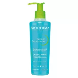 BIODERMA Čistiaci gél Sebium Gel Moussant, 200 ml