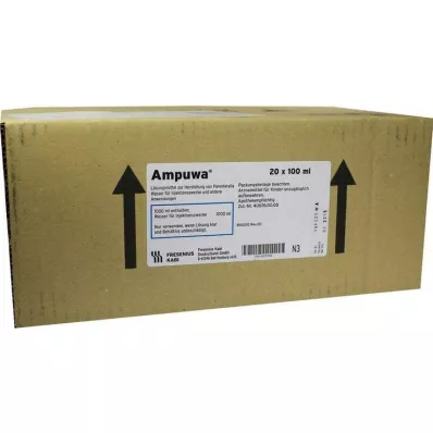 AMPUWA Lsgm.z.Herst.v.Parenteralia Inj.-/Inf.-Lsg., 20X100 ml AMPUWA Lsgm.z.Herst.v.Parenteralia Inj.-/Inf.-Lsg., 20X100 ml