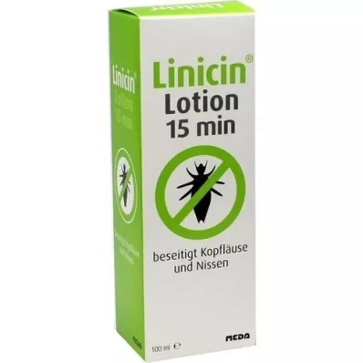 LINICIN Lotion 15 min. bez hrebeňa na vši, 100 ml