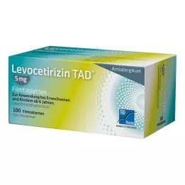 Levocetirizín TAD® 5 mg filmom obalené tablety, 100 ks
