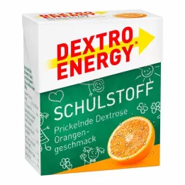 DEXTRO ENERGY Oranžové tablety pre školy, 50 g