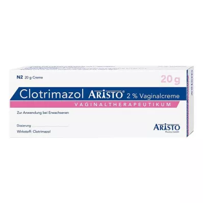 Clotrimazol Aristo 2% vaginálny krém + 3 aplikátory., 20 g