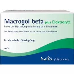 MACROGOL beta plus Elektrolyt Plv.na orálne použitie, 50 ks