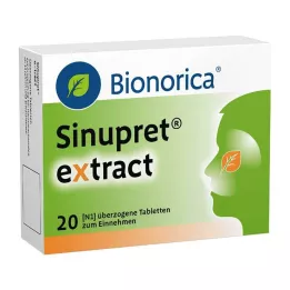 SINUPRET Extraktom obalené tablety, 20 ks