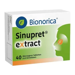 SINUPRET Extraktom obalené tablety, 40 ks