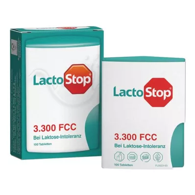 Lactostop 3 300 FCC tabliet klikací dávkovač, 100 ks
