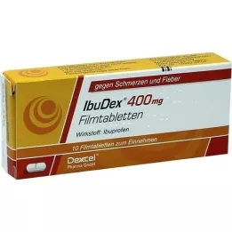 IBUDEX 400 mg filmom obalené tablety, 10 ks