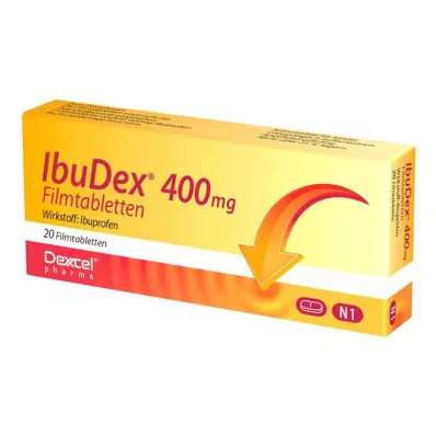 IBUDEX 400 mg filmom obalené tablety, 20 ks