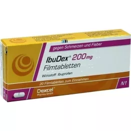 IBUDEX 200 mg filmom obalené tablety, 20 ks