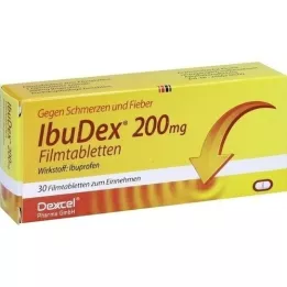 IBUDEX 200 mg filmom obalené tablety, 30 ks