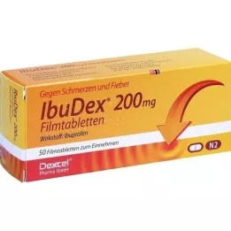 IBUDEX 200 mg filmom obalené tablety, 50 ks