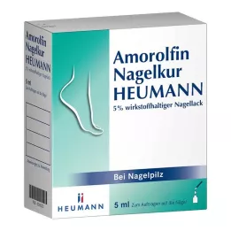 AMOROLFIN Ošetrenie nechtov Heumann 5% wst.halt.lak na nechty, 5 ml