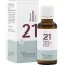 BIOCHEMIE Pflüger 21 Zincum chloratum D 6 kvapiek, 30 ml