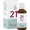 BIOCHEMIE Pflüger 21 Zincum chloratum D 6 kvapiek, 30 ml