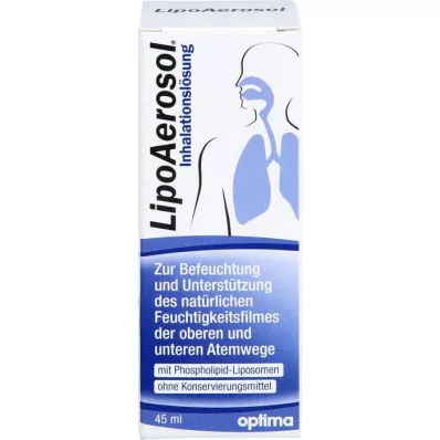 LIPOAEROSOL lipozomálny inhalačný roztok, 45 ml