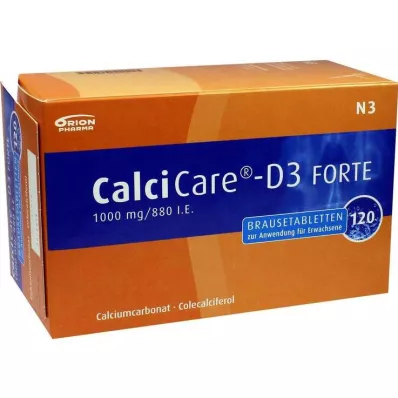 Calcicare D3 forte šumivé tablety, 120 ks Calcicare D3 forte šumivé tablety, 120 ks