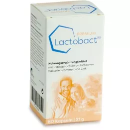 LACTOBACT PREMIUM kapsuly s enterickým obalom, 60 ks