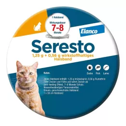 Seresto obojok pre mačky, 1 ks