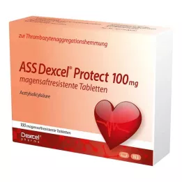ASS Dexcel Protect 100 mg entericky obalené tablety, 100 ks