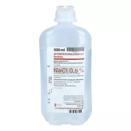 ISOTONISCHE Fyziologický roztok 0,9% Bernburg Inf.-L.PE, 10X500 ml