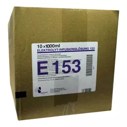 ELEKTROLYT Inf.-Lsg. 153 PE-Fľaša, 10X1000 ml
