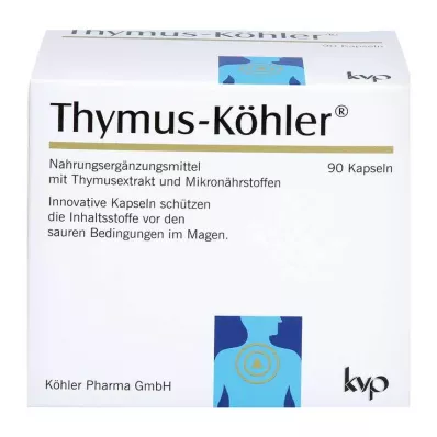 THYMUS KÖHLER Kapsule, 90 ks THYMUS KÖHLER Kapsule, 90 ks