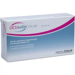 OCUSALIN 5% UD Očné kvapky, 50X0,5 ml