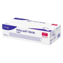 PEHA-SOFT nitril biely Unt.Hands.unsteril pf L, 100 St