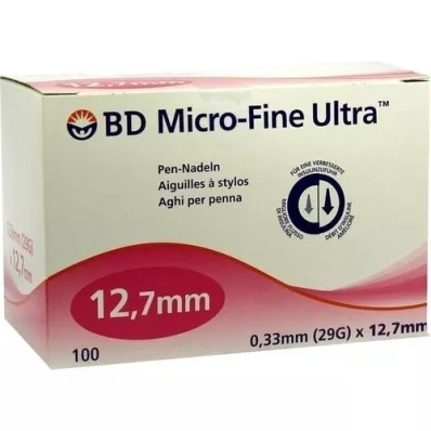 BD MICRO-FINE ULTRA Ihly do pera 0,33x12,7 mm, 100 ks