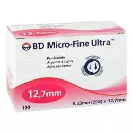 BD MICRO-FINE ULTRA Ihly do pera 0,33x12,7 mm, 100 ks