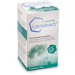 LACTOBACT omni FOS entericky obalené kapsuly, 60 ks