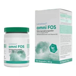 LACTOBACT omni FOS entericky obalené kapsuly, 60 ks