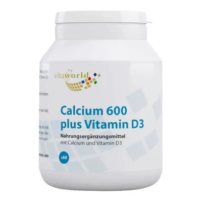 Tablety Calcium 600 plus D3, 60 ks Tablety Calcium 600 plus D3, 60 ks