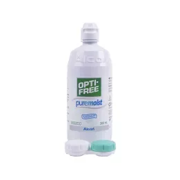 OPTI-FREE roztok na kontaktné šošovky Puremoist, 300 ml