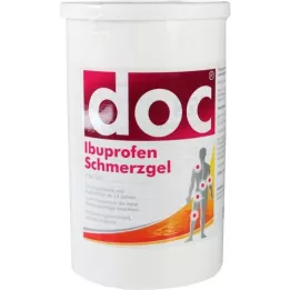 DOC IBUPROFEN Dávkovač gélu proti bolesti 5%, 1 kg