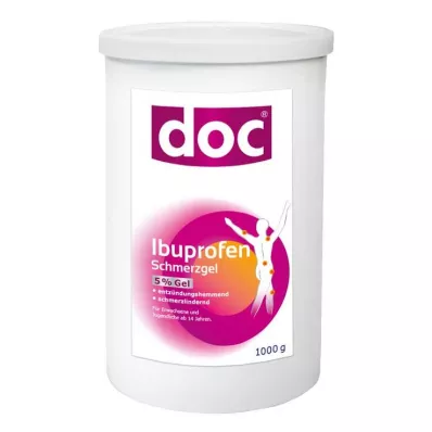doc Ibuprofen zásobník na dávkovač gélu proti bolesti, 1 kg