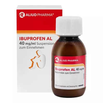 IBUPROFEN AL 40 mg/ml perorálna suspenzia, 100 ml
