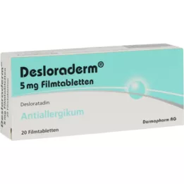 DESLORADERM 5 mg filmom obalené tablety, 20 ks