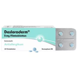 Desloraderm 5 mg filmom obalené tablety, 20 ks