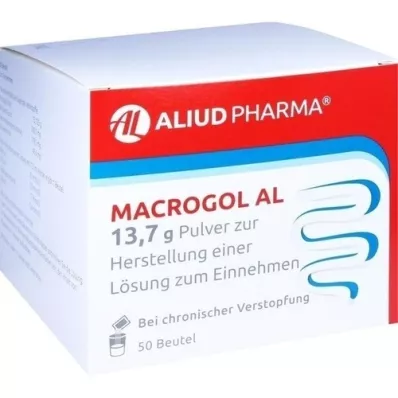 MACROGOL AL 13,7 g Plv.z.Her.Lsg.z.Oral, 50 ks