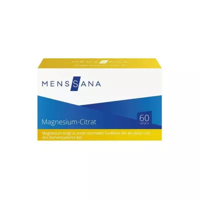 MAGNESIUMCITRAT MensSana Kapsule, 60 kapsúl