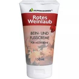 ALPENCOSMED Krém na nohy a chodidlá z listov červeného viniča, 150 ml