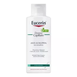 EUCERIN DermoCapillaire Gélový šampón proti lupinám, 250 ml