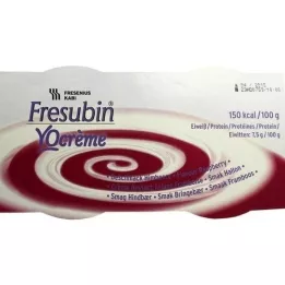 FRESUBIN YOcreme malina, 4X125 g